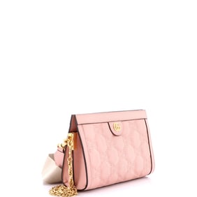 Gucci GG Shoulder Bag GG Matelasse Leather Small Pink