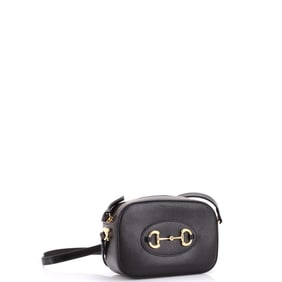 Gucci Horsebit 1955 Camera Bag Leather Small Black