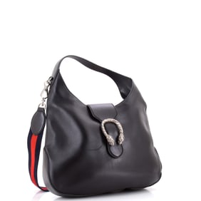 Gucci Dionysus Hobo Leather Medium Black