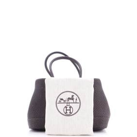 Hermes Neo Garden Party Tote Leather 23 Brown