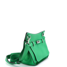 Hermes Jypsiere Bag Clemence 31 Green
