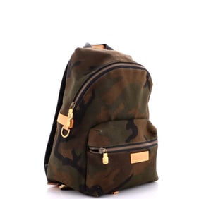 Louis Vuitton Apollo Backpack Limited Edition Supreme Camouflage Canvas Green