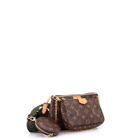 Louis Vuitton Multi Pochette Accessoires Monogram Canvas Brown