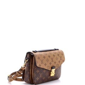 Louis Vuitton Pochette Metis Reverse Monogram Canvas Brown