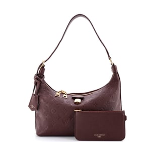 Louis Vuitton Sac Sport NM Handbag Monogram Empreinte Leather Red