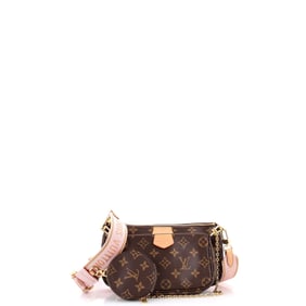 Louis Vuitton Multi Pochette Accessoires Monogram Canvas Brown