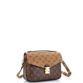 Louis Vuitton Pochette Metis Reverse Monogram Canvas Brown