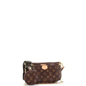 Louis Vuitton Multi Pochette Accessoires Monogram Canvas Brown