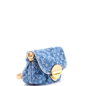 Louis Vuitton Sunset Handbag LV Remix Monogram Denim Blue