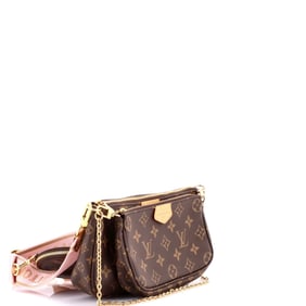 Louis Vuitton Multi Pochette Accessoires Monogram Canvas Brown