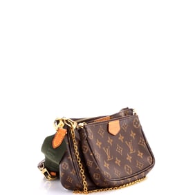 Louis Vuitton Multi Pochette Accessoires Monogram Canvas Brown