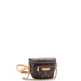 Louis Vuitton Bum Bag Monogram Canvas Mini Brown