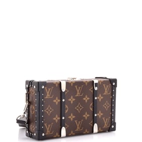 Louis Vuitton Wallet Trunk Clutch Macassar Monogram Canvas Brown