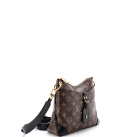Louis Vuitton Odeon NM Handbag Monogram Canvas PM Brown