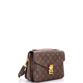 Louis Vuitton Pochette Metis Monogram Canvas Brown