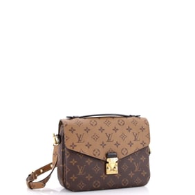 Louis Vuitton Pochette Metis Reverse Monogram Canvas Brown