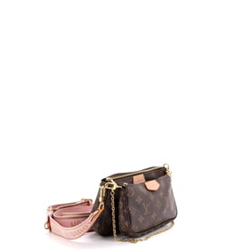 Louis Vuitton Multi Pochette Accessoires Monogram Canvas Brown