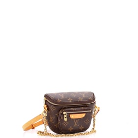 Louis Vuitton Bum Bag Monogram Canvas Mini Brown