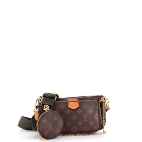 Louis Vuitton Multi Pochette Accessoires Monogram Canvas Brown
