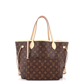Louis Vuitton Neverfull NM Tote Monogram Canvas MM Brown