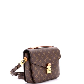 Louis Vuitton Pochette Metis Monogram Canvas Brown