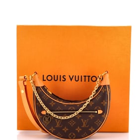 Louis Vuitton Loop Handbag Monogram Canvas Brown