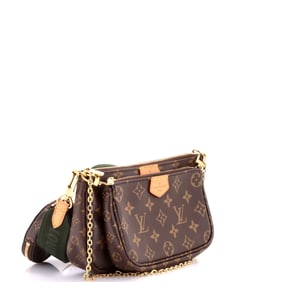 Louis Vuitton Multi Pochette Accessoires Monogram Canvas Brown