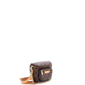 Louis Vuitton Bum Bag Monogram Canvas Mini Brown