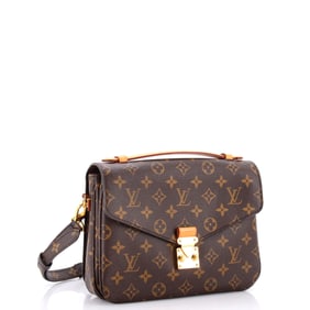 Louis Vuitton Pochette Metis Monogram Canvas Brown