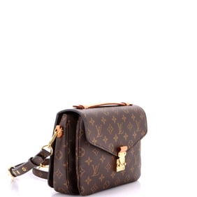 Louis Vuitton Pochette Metis Monogram Canvas Brown