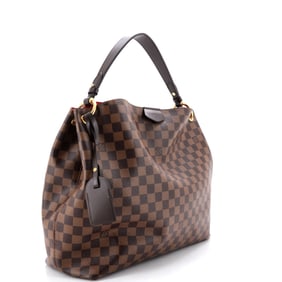 Louis Vuitton Graceful Handbag Damier MM Brown