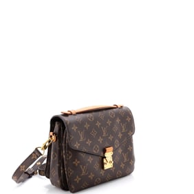 Louis Vuitton Pochette Metis Monogram Canvas Brown