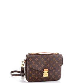 Louis Vuitton Pochette Metis Monogram Canvas Brown