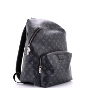 Louis Vuitton Discovery Backpack Monogram Eclipse Canvas PM Black