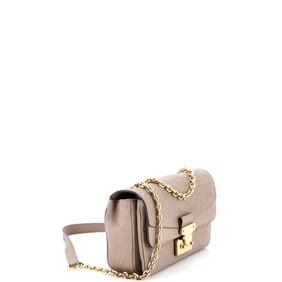 Louis Vuitton Marceau Handbag Monogram Empreinte Leather Neutral