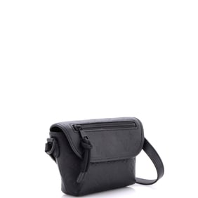 Louis Vuitton Pulse Wearable Wallet Monogram Shadow Leather Black