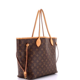 Louis Vuitton Neverfull NM Tote Monogram Canvas MM Brown