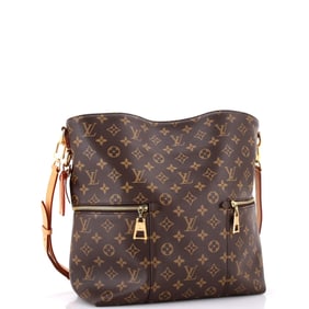 Louis Vuitton Melie Handbag Monogram Canvas Brown