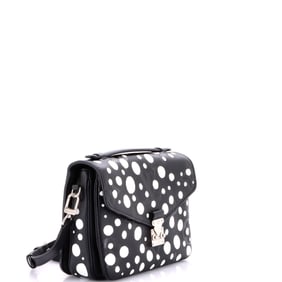 Louis Vuitton Pochette Metis Yayoi Kusama Infinity Dots Monogram Empreinte Giant Black