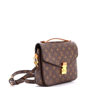 Louis Vuitton Pochette Metis Monogram Canvas Brown