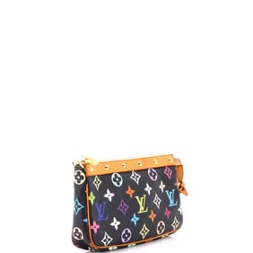 Louis Vuitton Pochette Accessoires Monogram Multicolor Print