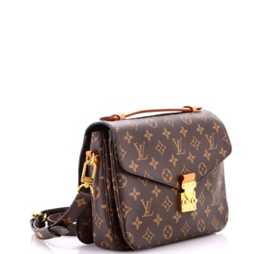 Louis Vuitton Pochette Metis Monogram Canvas Brown
