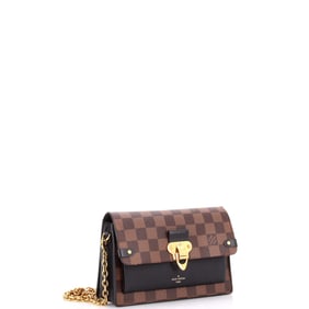 Louis Vuitton Vavin Chain Wallet NM Damier with Leather Multicolor