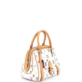 Louis Vuitton Priscilla Handbag Monogram Multicolor Multicolor