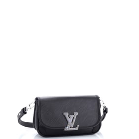 Louis Vuitton Buci Crossbody Bag Epi Leather Black
