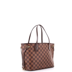 Louis Vuitton Neverfull Tote Damier PM Brown