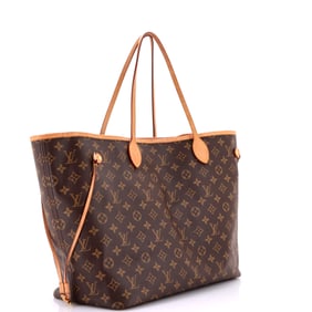 Louis Vuitton Neverfull Tote Monogram Canvas GM Brown