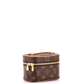 Louis Vuitton Nice Vanity Case Monogram Canvas Nano Brown