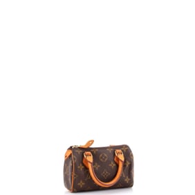 Louis Vuitton Speedy Mini HL Handbag Monogram Canvas Brown