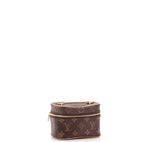 Louis Vuitton Nice Vanity Case Monogram Canvas Nano Brown